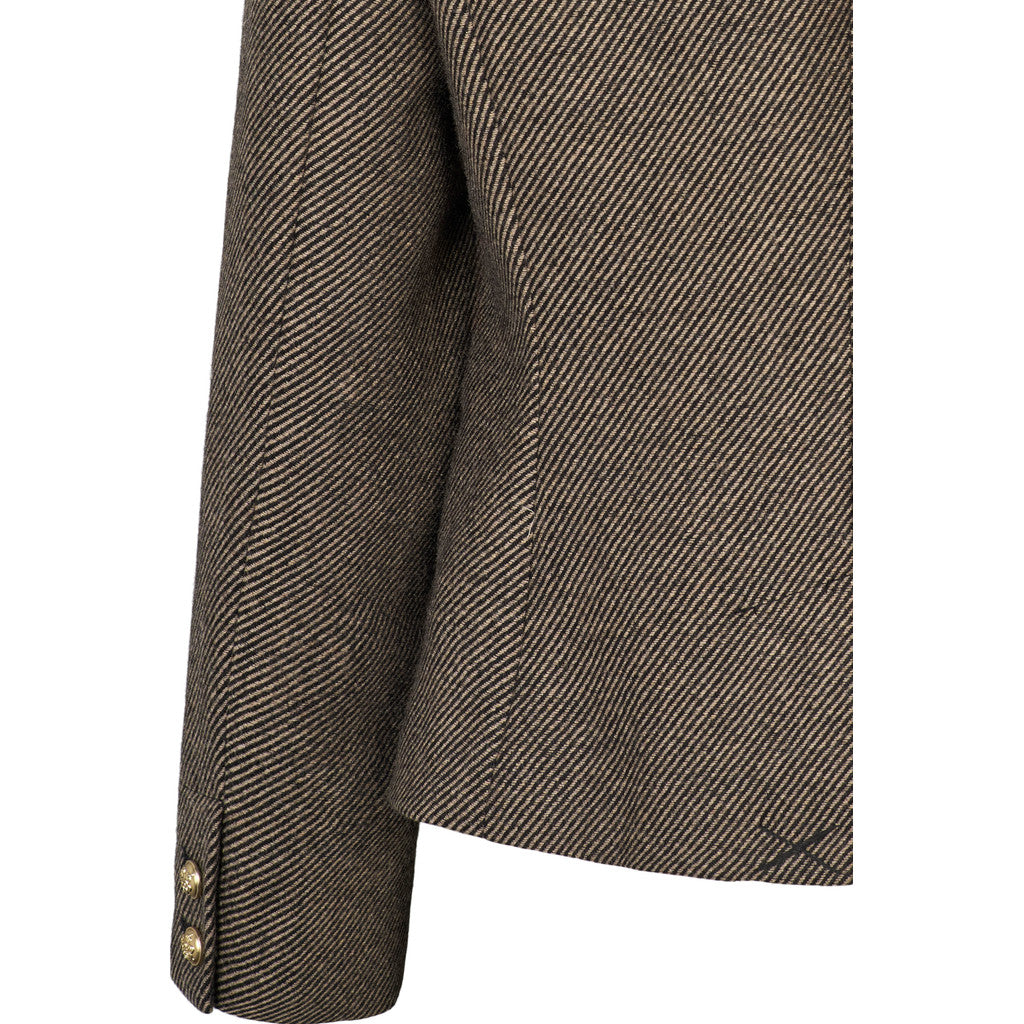 PBO Crombie Blazer Sort Beige
