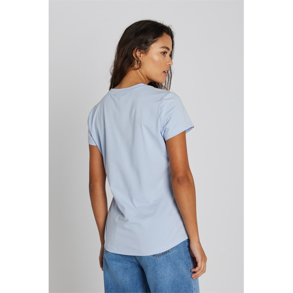 PBO Philosopher T-shirt Kortærmet Lys Blå