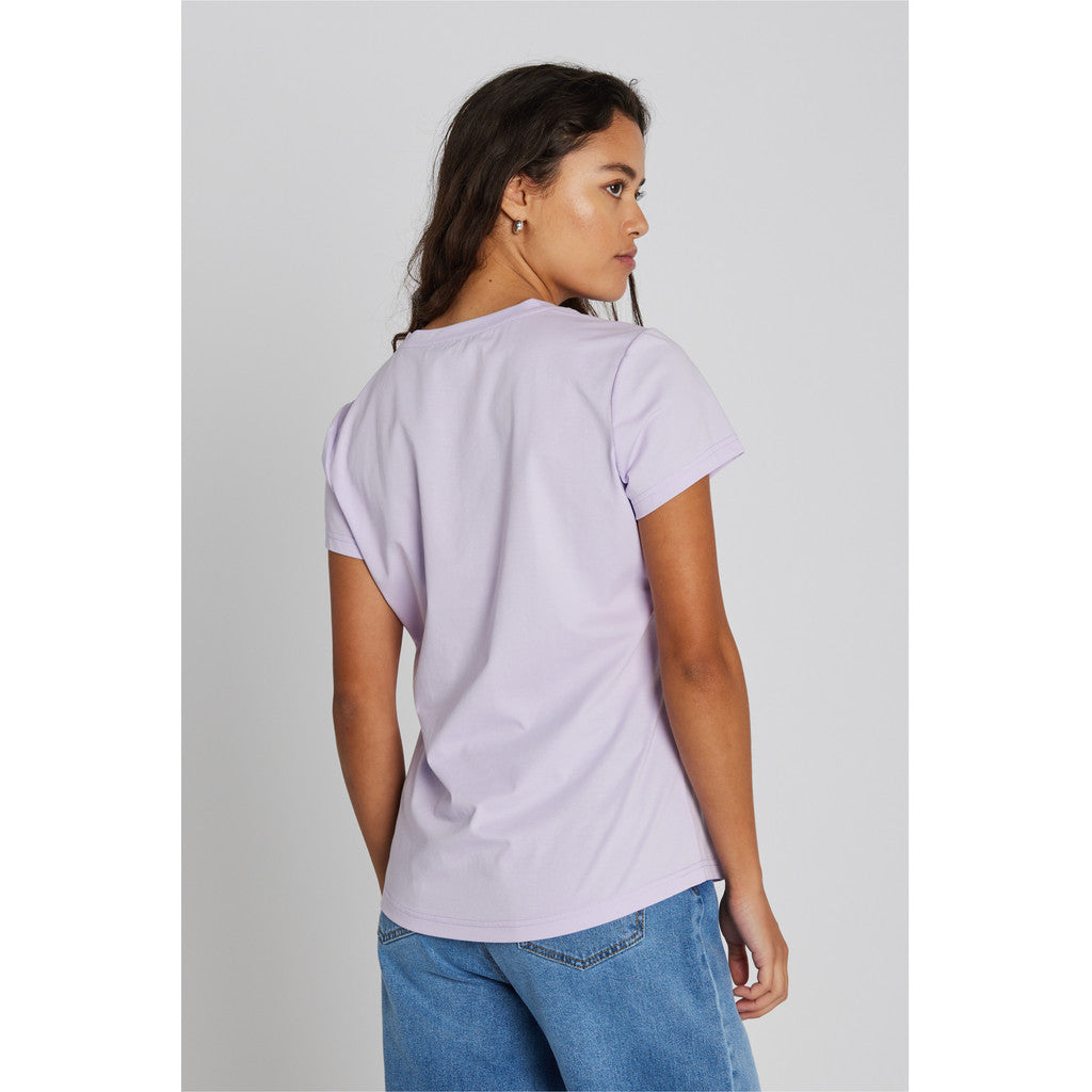 PBO Philosopher T-shirt Kortærmet Pastel Lilla