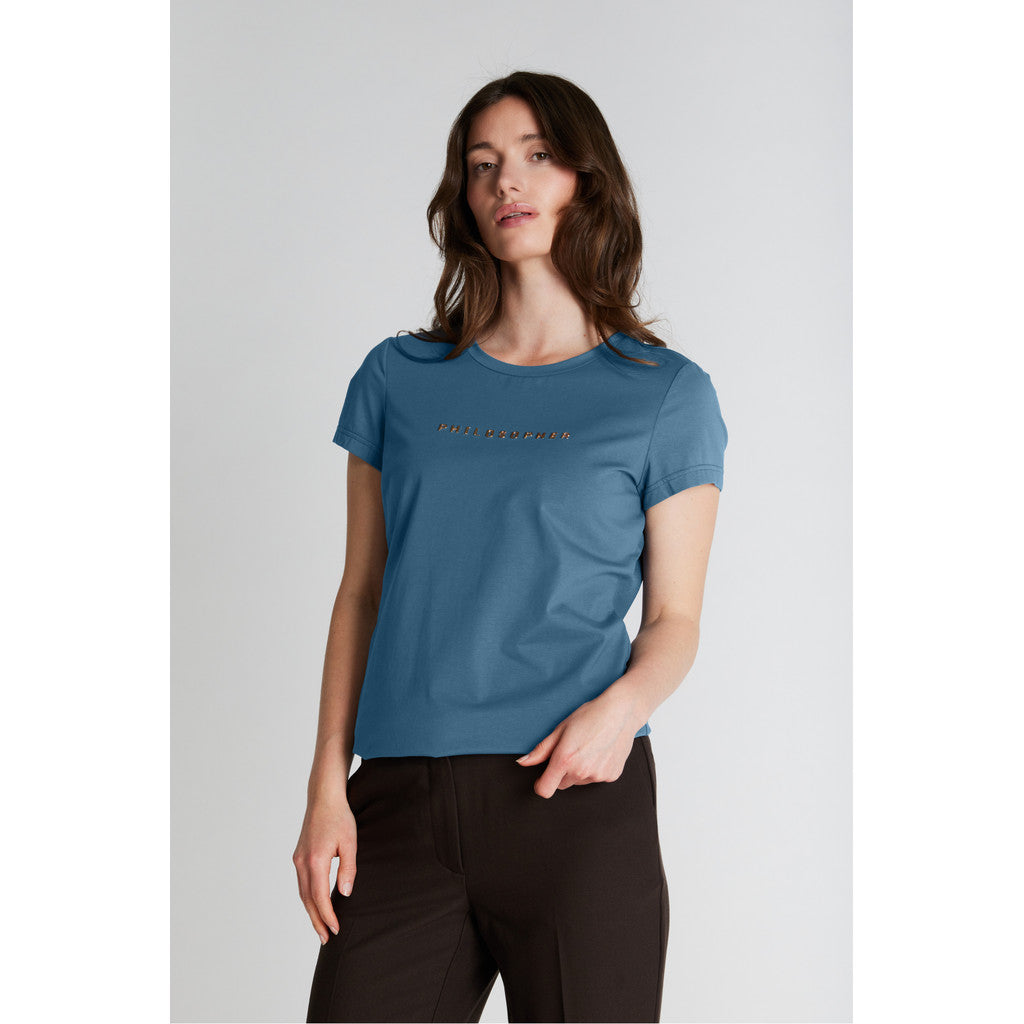 PBO Philosopher T-shirt Stone Blå