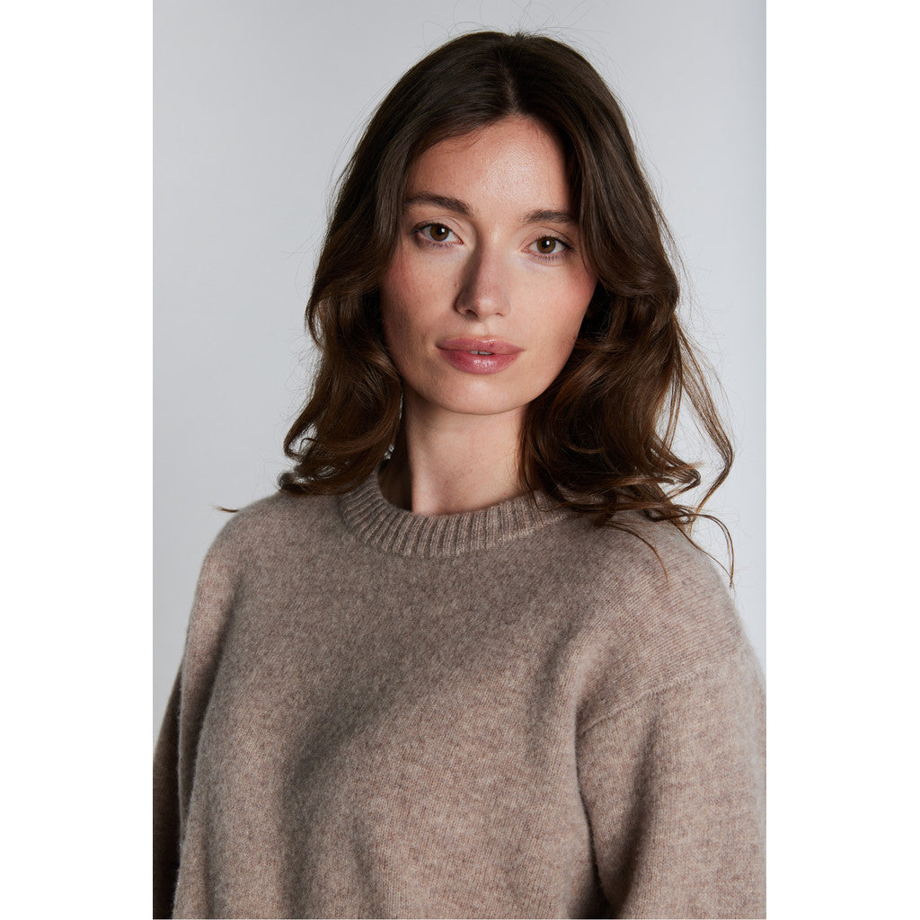 PBO Joba Strik Sweater Sandstone Sand