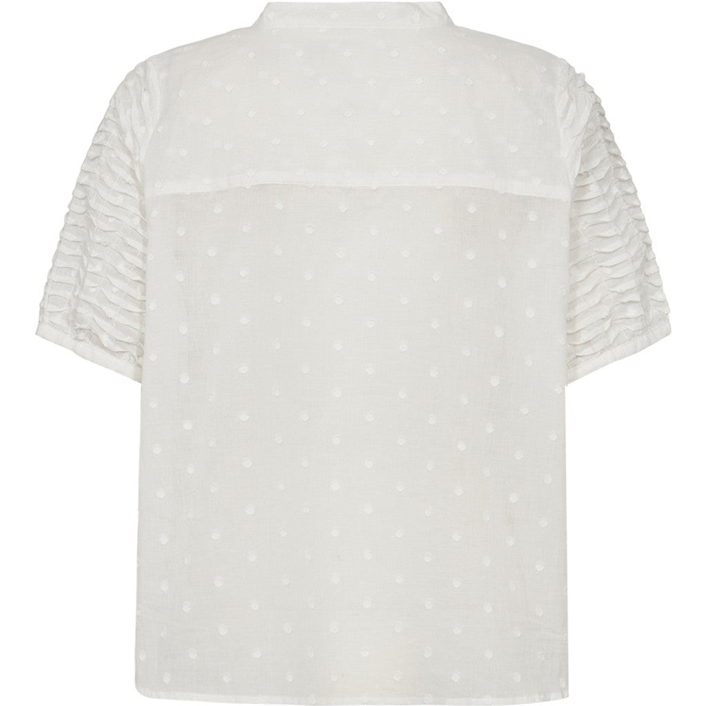 Pieszak PD Cala Skjorte Pintuck Sleeve Hvid