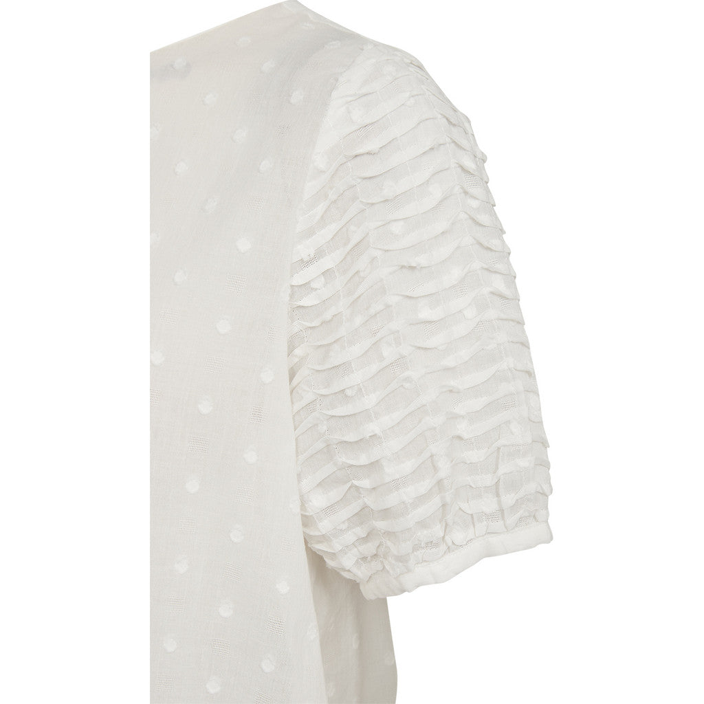 Pieszak PD Cala Skjorte Pintuck Sleeve Hvid