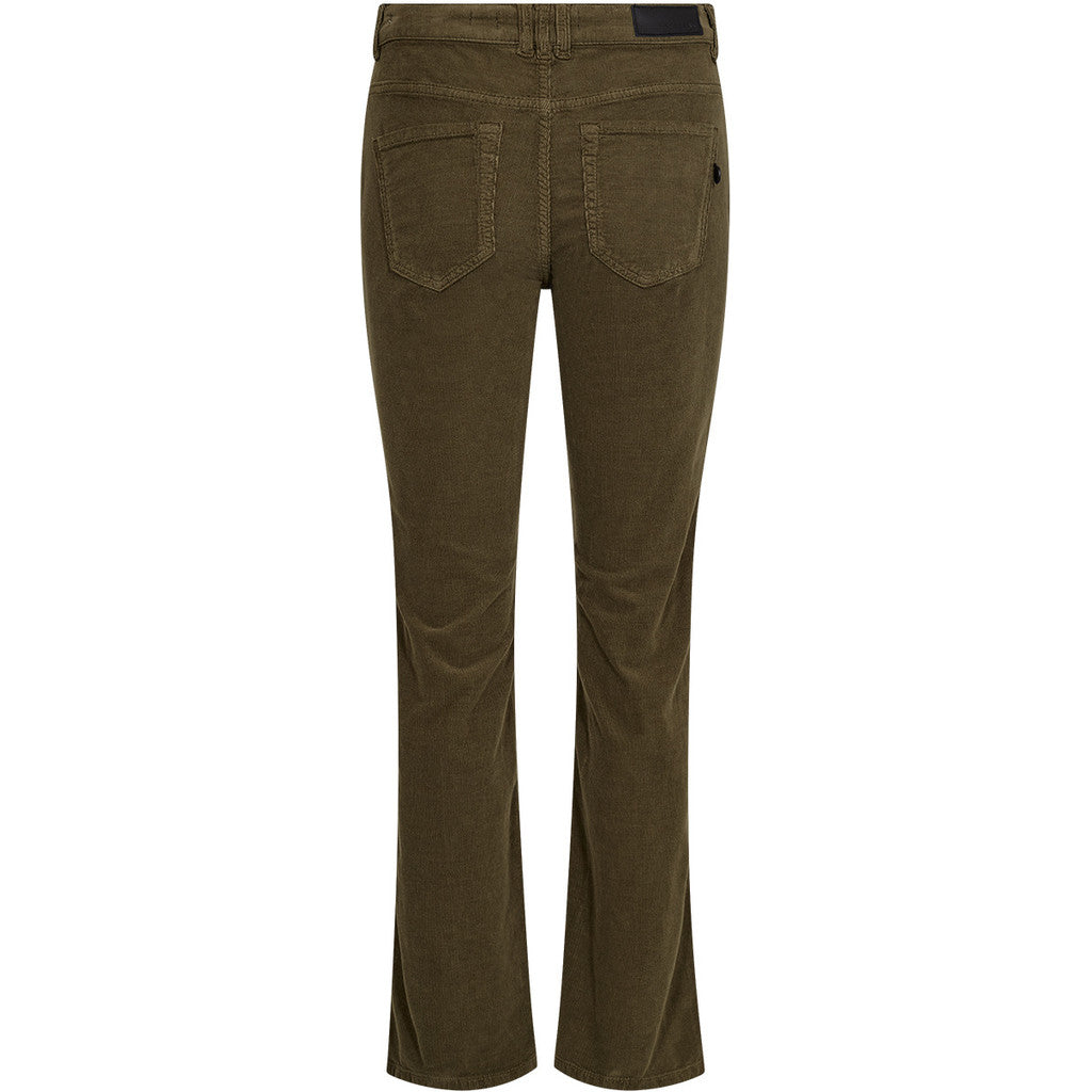 Pieszak PD Jelena Jeans Baby Cord Dark Olive Grøn