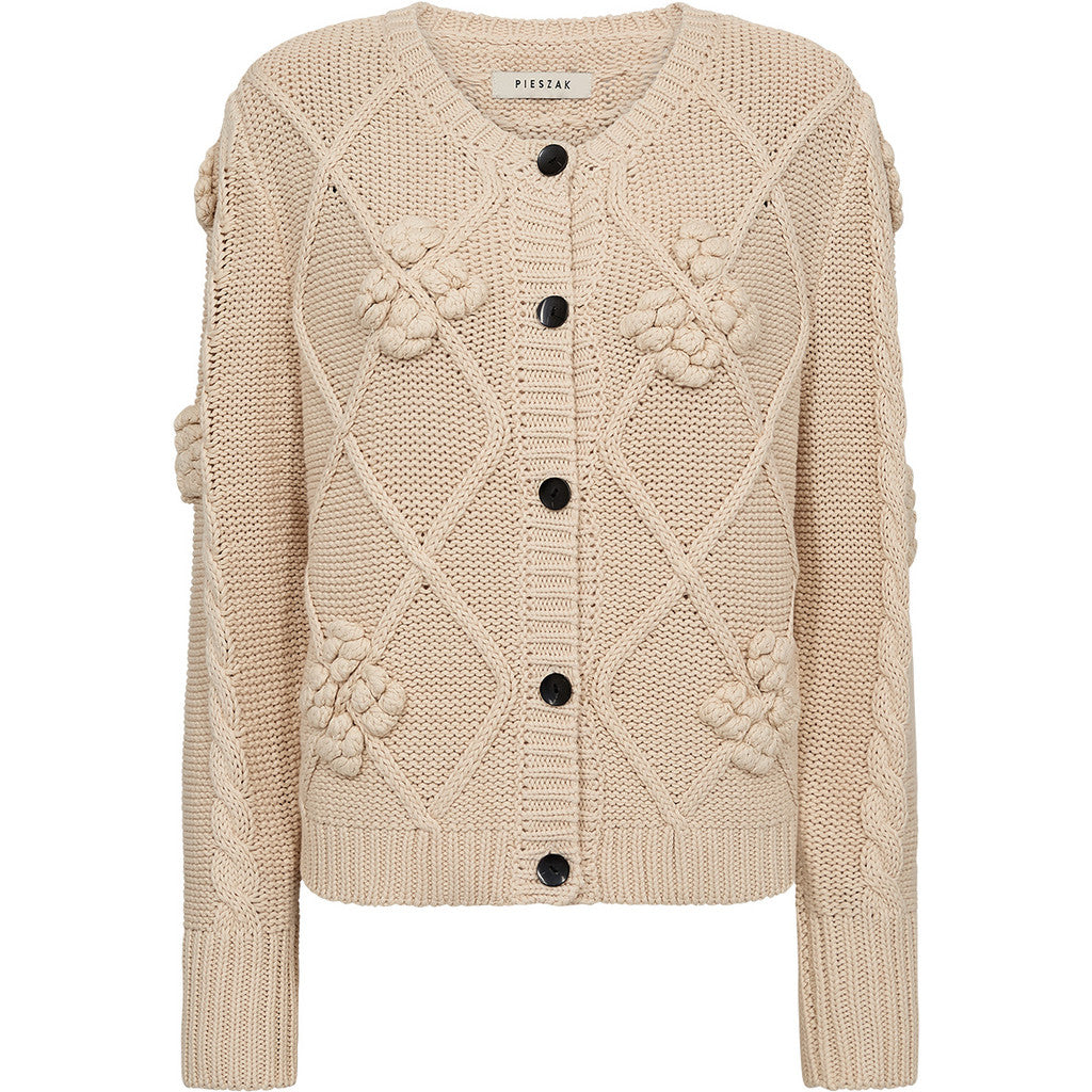 Pieszak Pearl Strik Cardigan Pearl Hvid