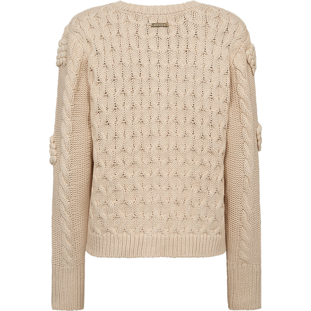 Pieszak Pearl Strik Cardigan Pearl Hvid