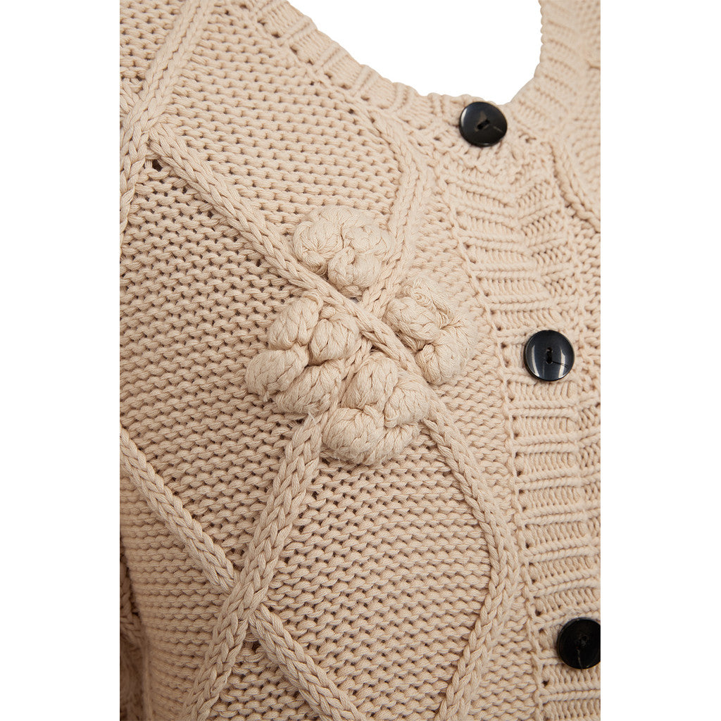 Pieszak Pearl Strik Cardigan Pearl Hvid
