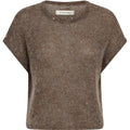 Pieszak PD Renee Strik Sequins Batwing Sort Kaffe Melange