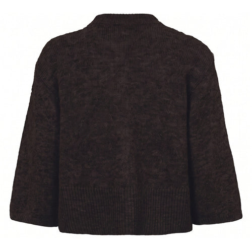 PBO Andrea Strik Cardigan Chocolate Brun