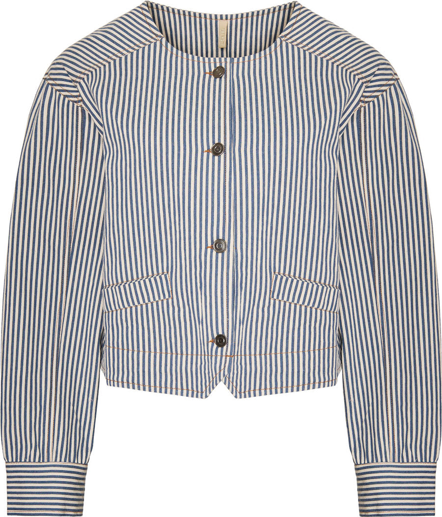 Ofelia Sika Jakke Stribet Blå