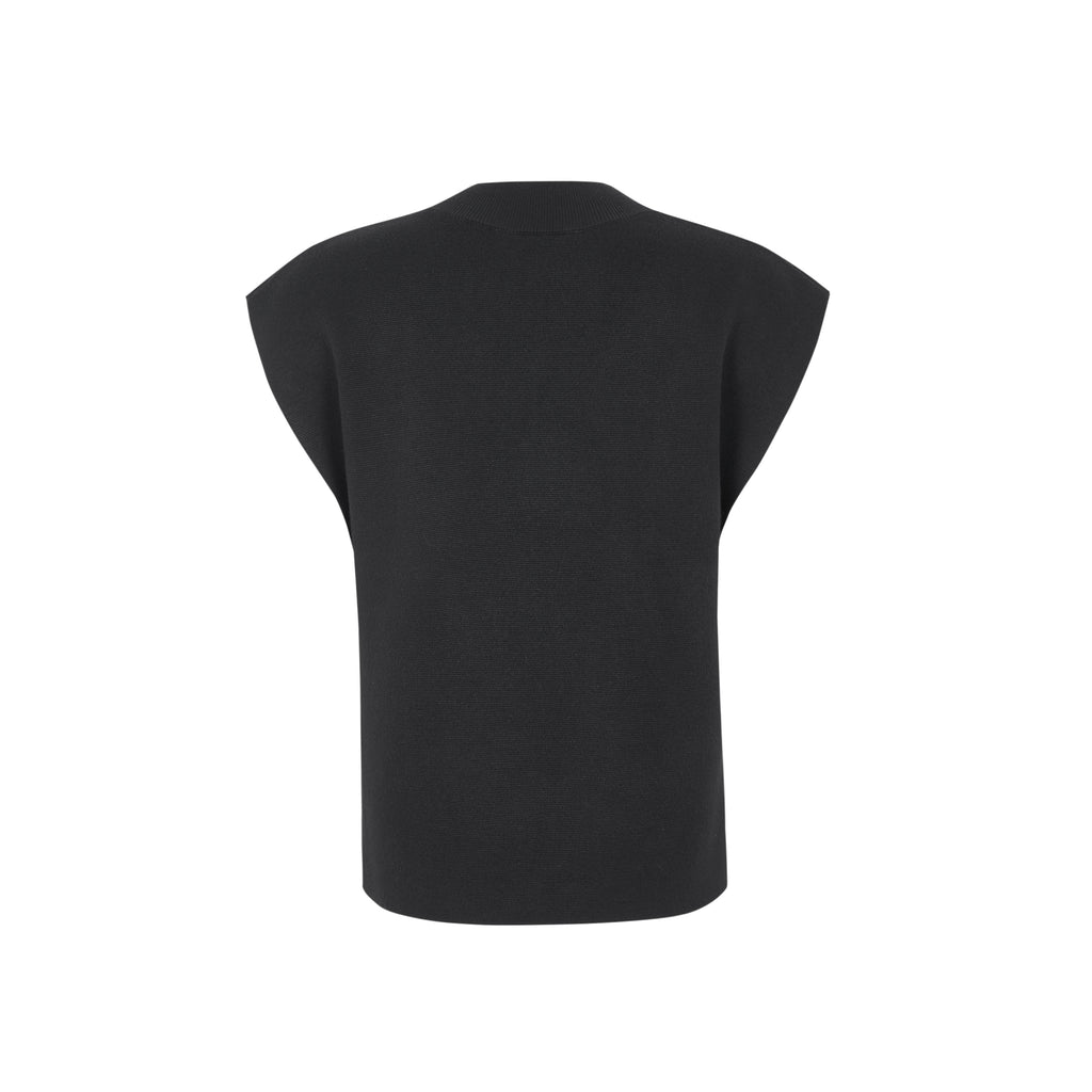 Soft Rebels Henrietta Strik Vest Sort