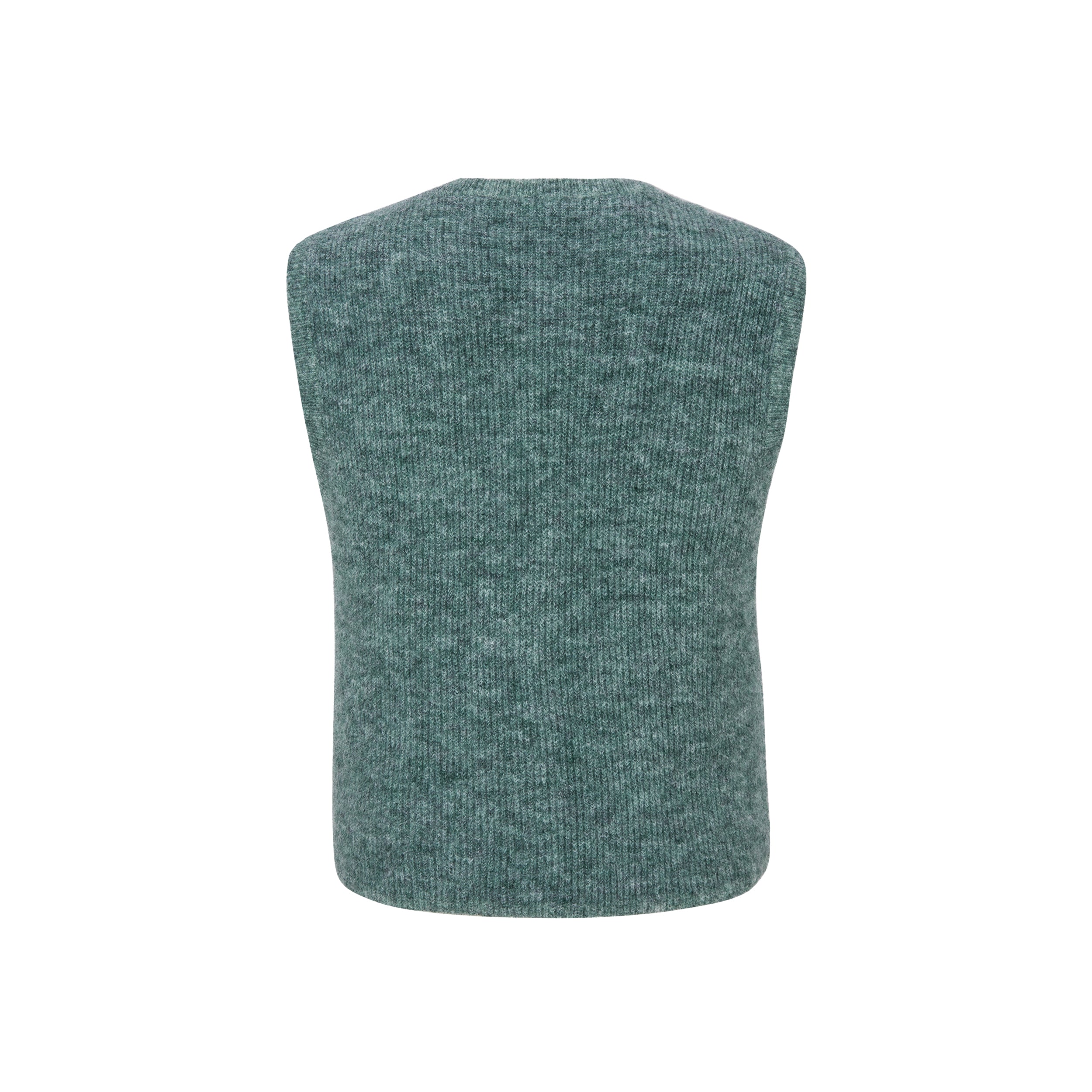 Soft Rebels Alliy Strik Vest Abyss Grøn