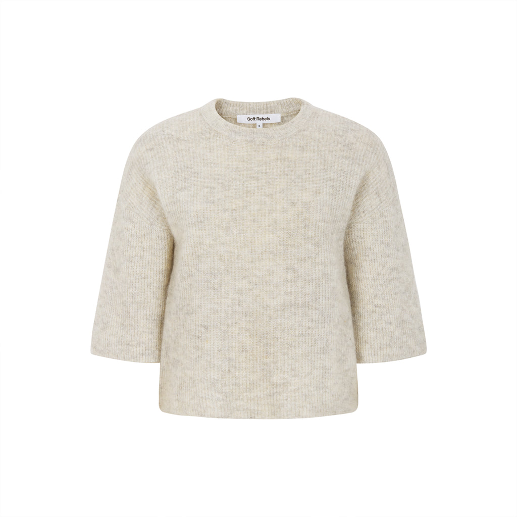 Soft Rebels Hema Strik Pumice Stone Melange Beige