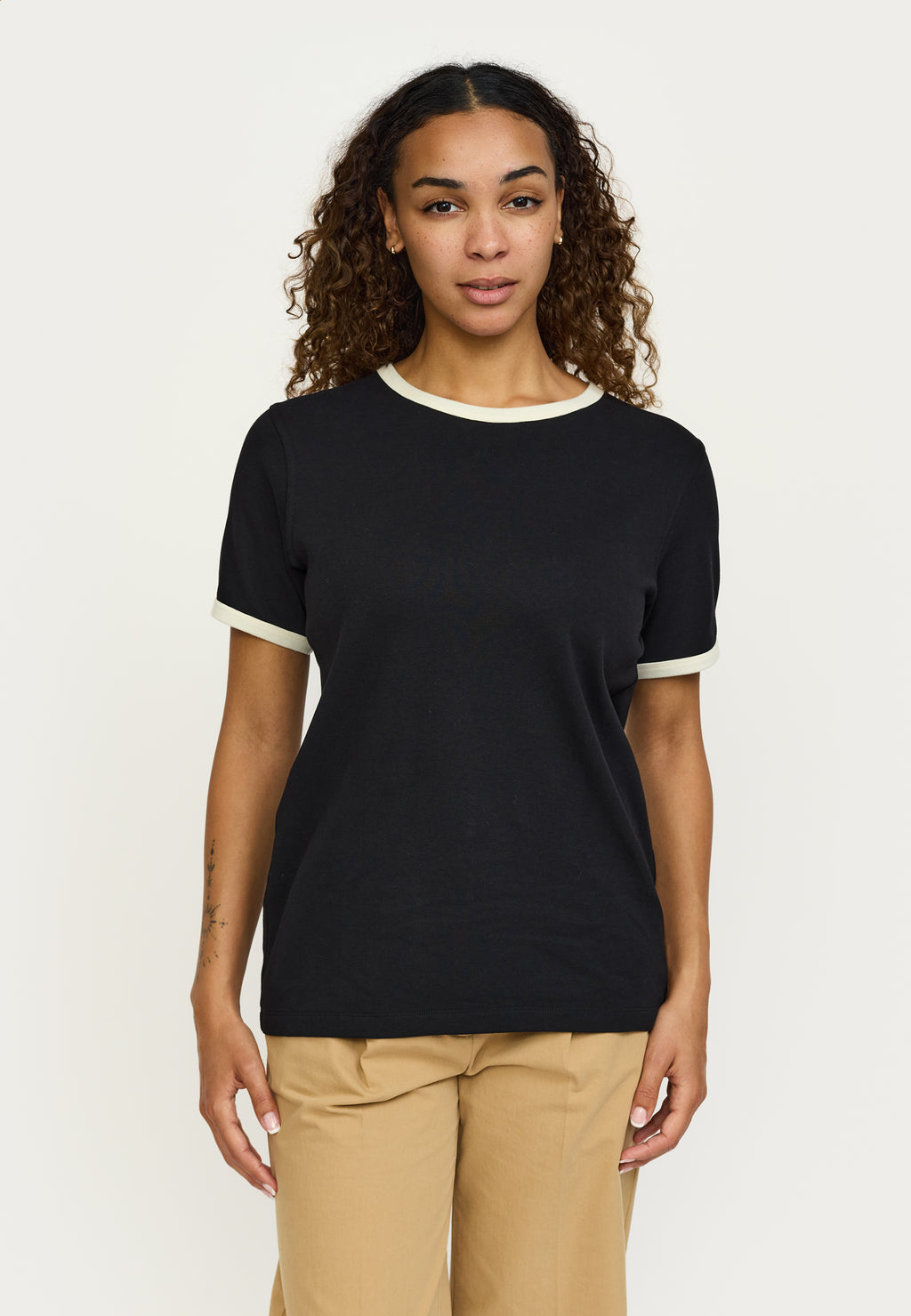 Soft Rebels Hella Top O Neck Sort