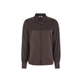 Soft Rebels Abia Bluse Langærmet Coffee Bean Brun
