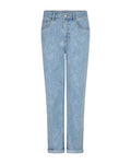 Red Button Caitlin Jeans Laser Print Bleach Blå