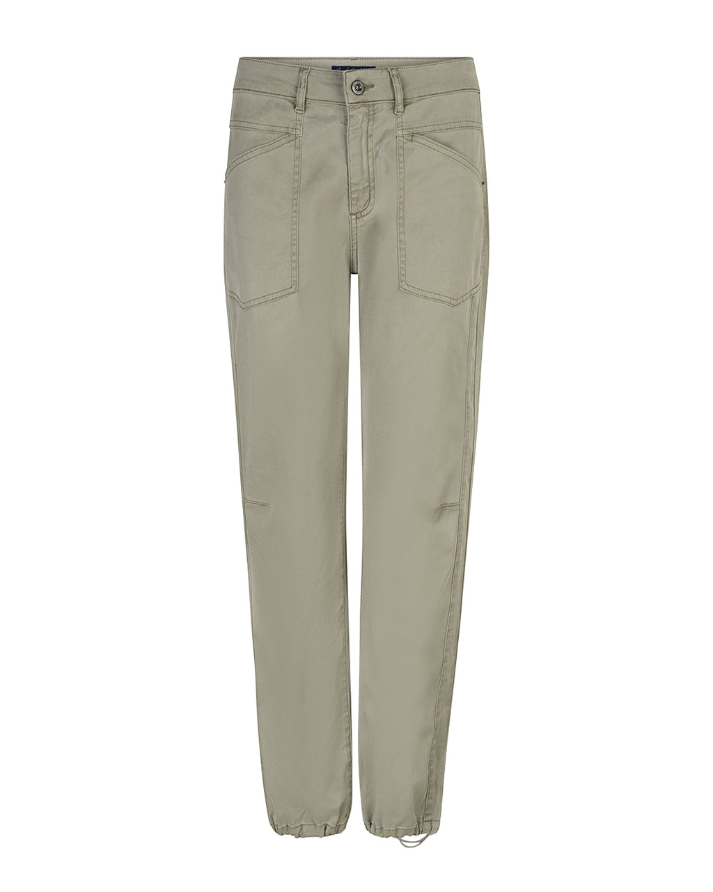 Red Button Jules Buks Lyocell Twill Light Khaki Grøn