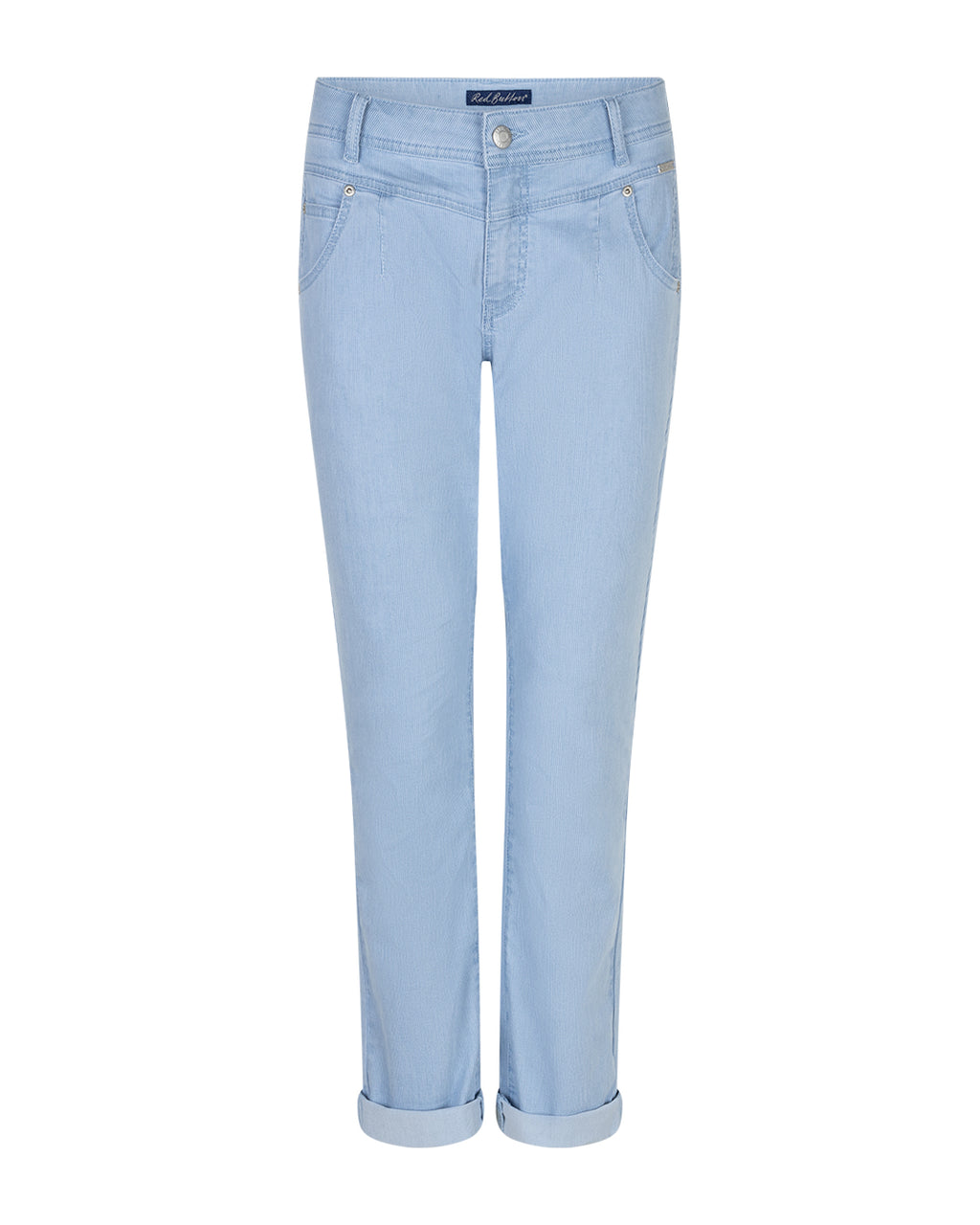 Red Button Jani Buks Fancy Chambray Bleach Blå