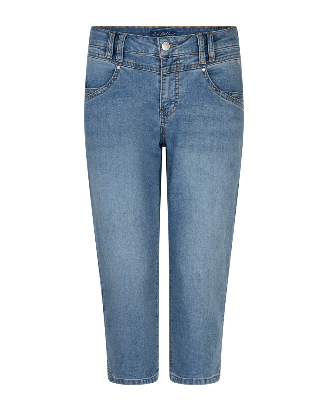 Red Button Suze Jeans Midstone L23 Blå