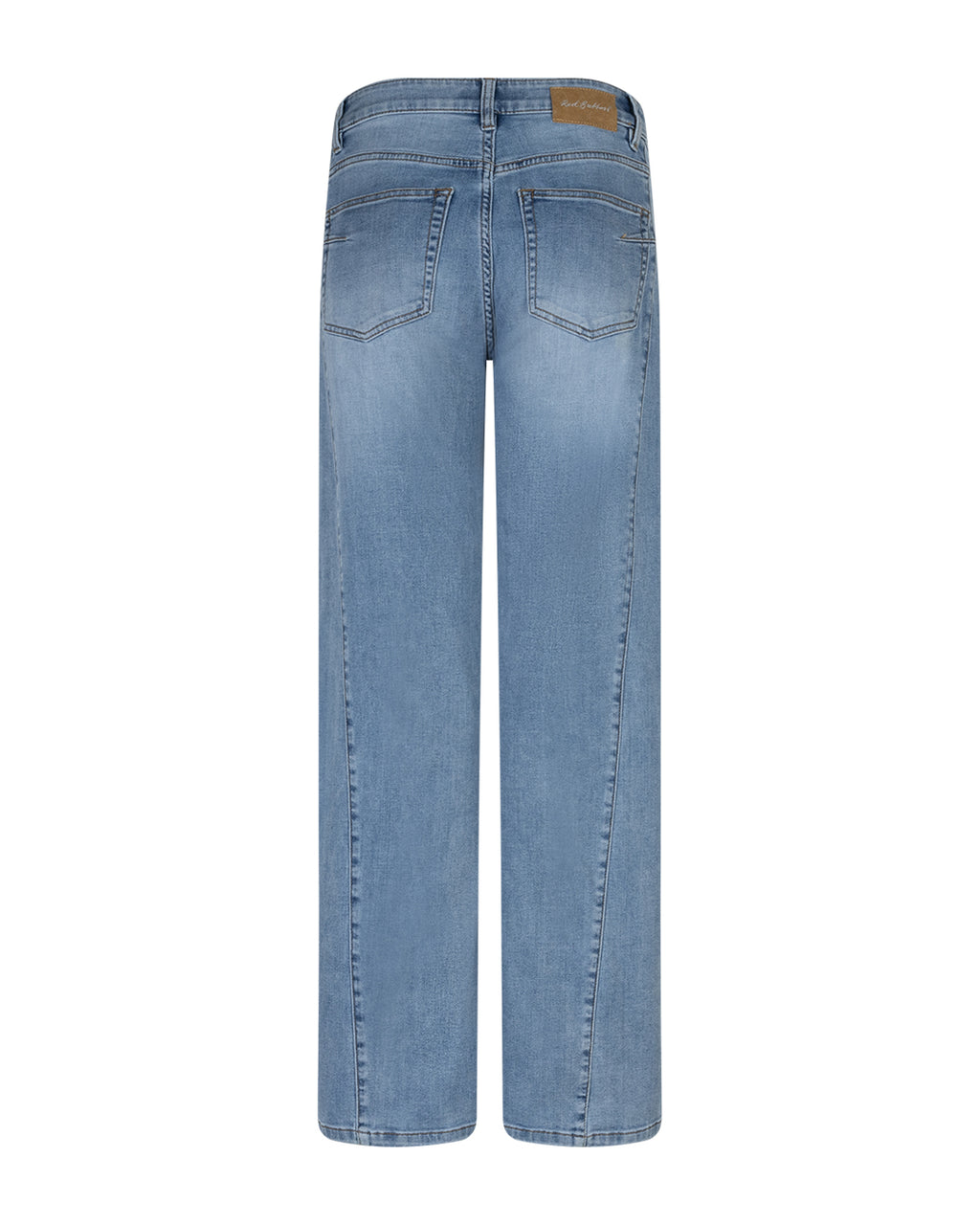 Red Button Claudette Jeans Slanted Seam L33 Lys Blå