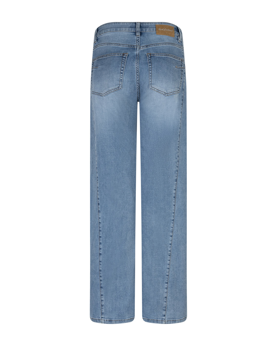 Red Button Claudette Jeans Slanted Seam L31 Lys Blå