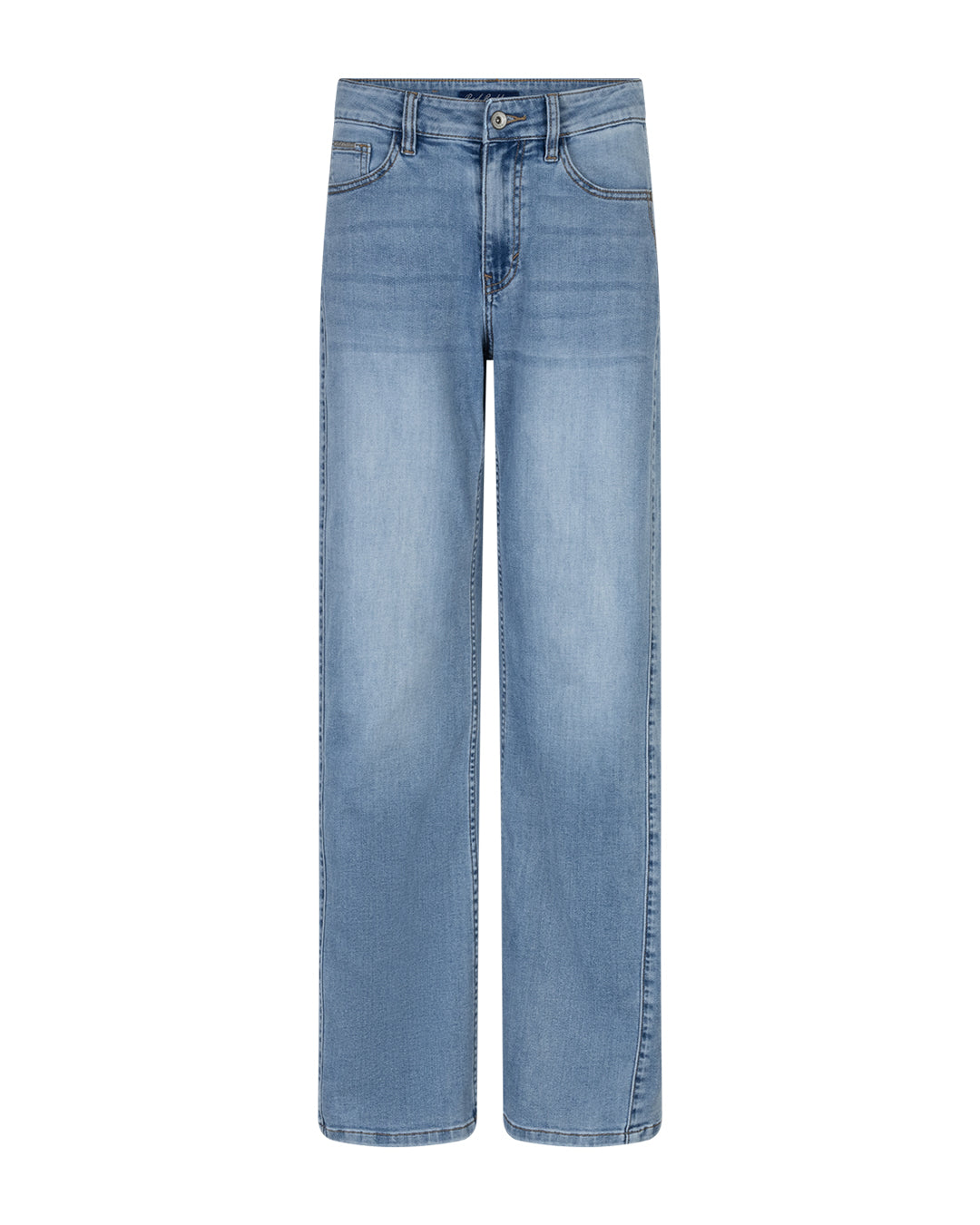 Red Button Claudette Jeans Slanted Seam L31 Lys Blå