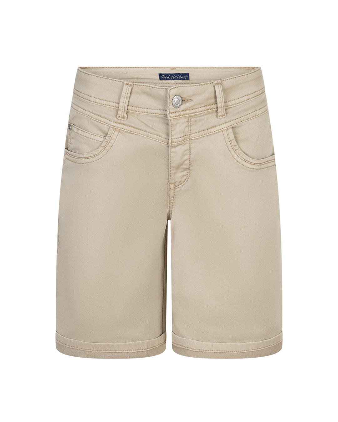 Red Button Relax Shorts Jog Colour Pebble Sand