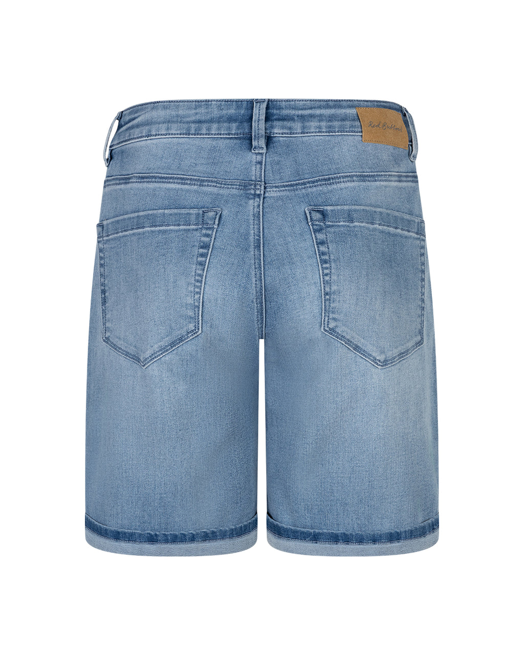 Red Button Sienna Shorts Embroidery Lightstone Blå