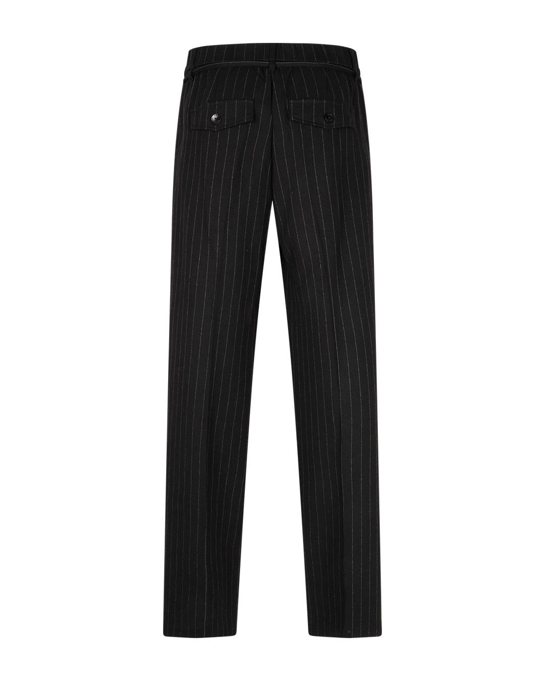 Red Button Cleo Punta Buks Pinstripe L31 Sort