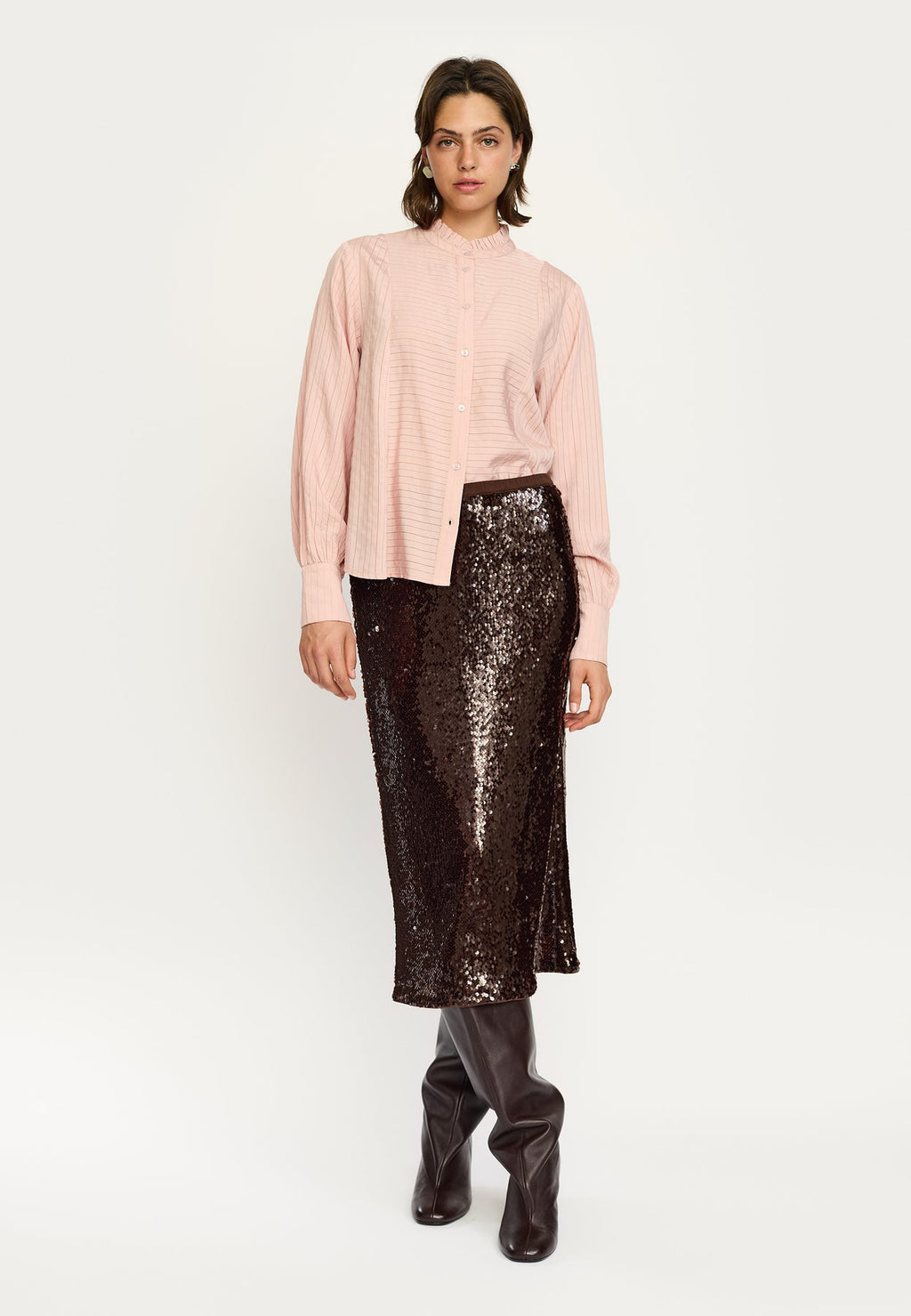 Soft Rebels Jemma Skjorte Misty Rosa