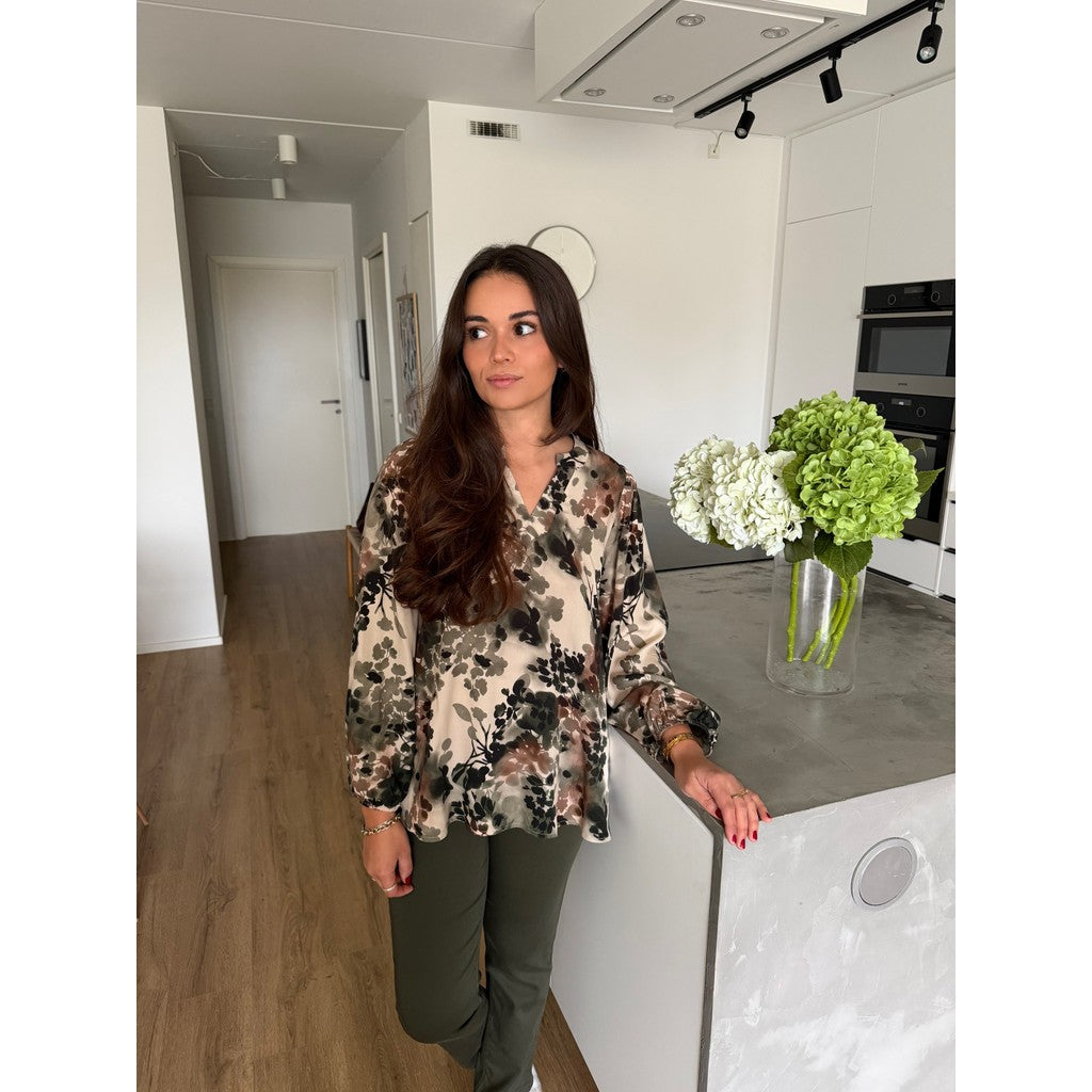 2 Biz Suna Bluse Grøn