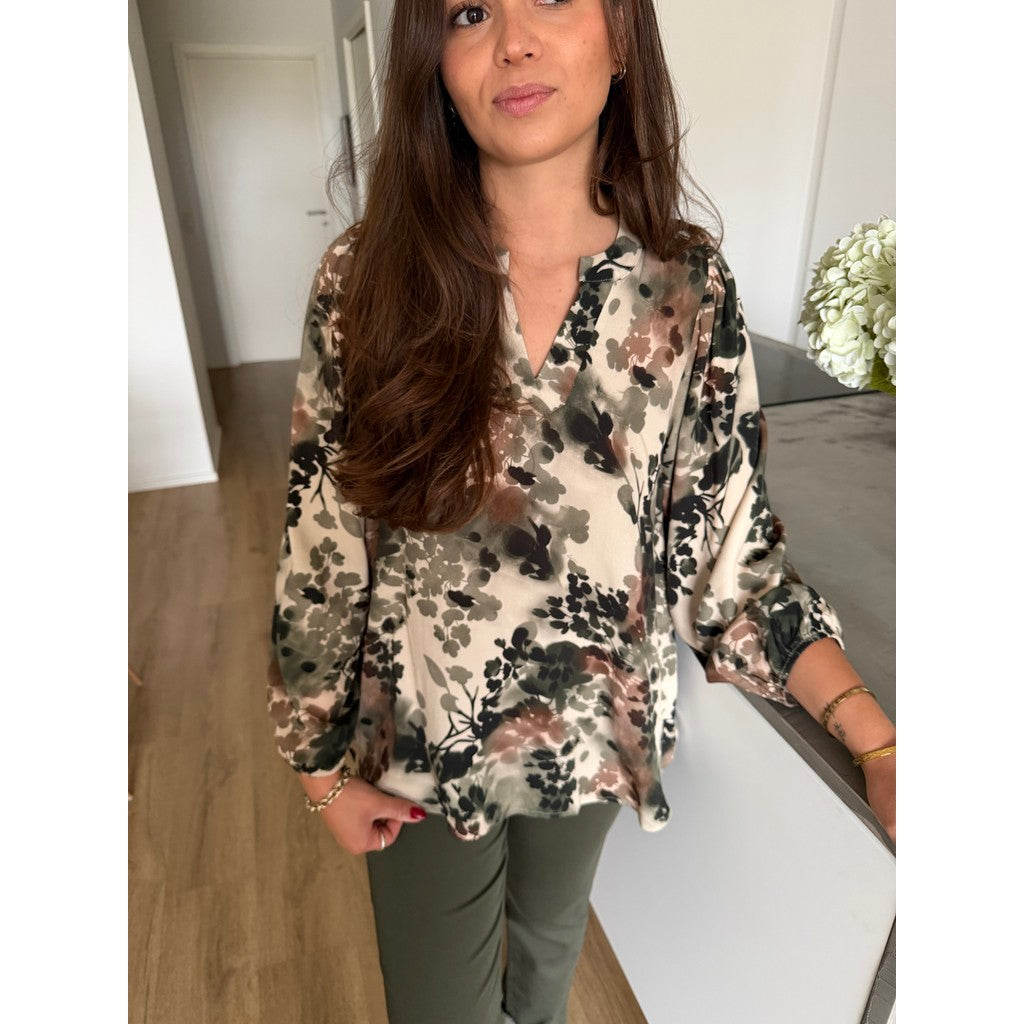 2 Biz Suna Bluse Grøn