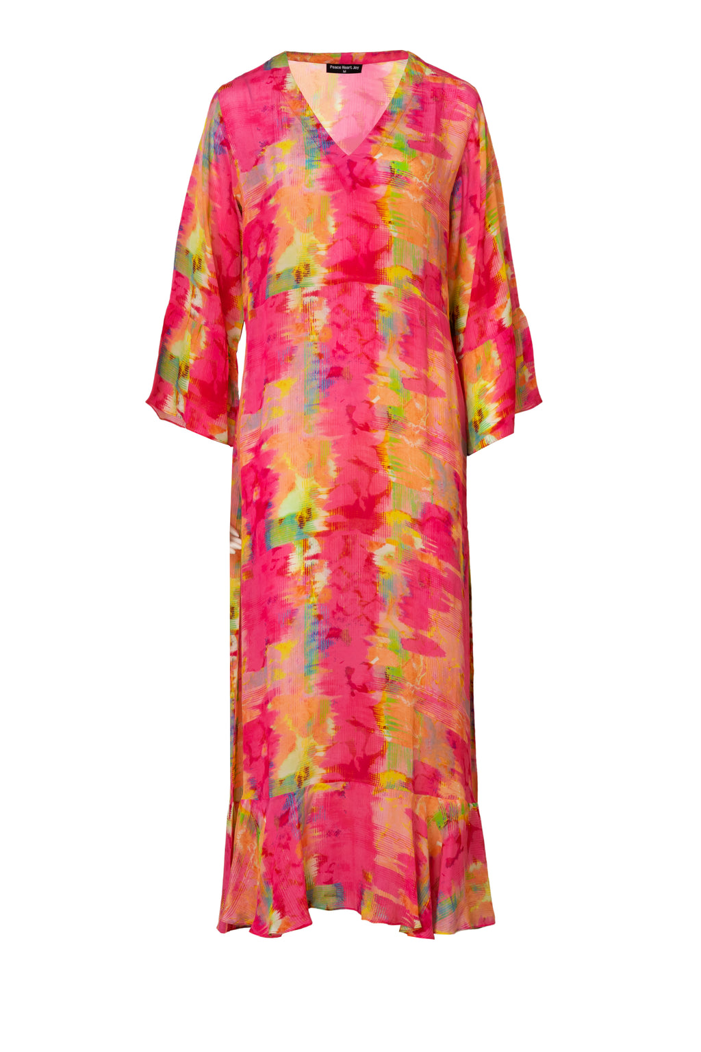 Peace Heart Joy Sara Kjole Bright Pink