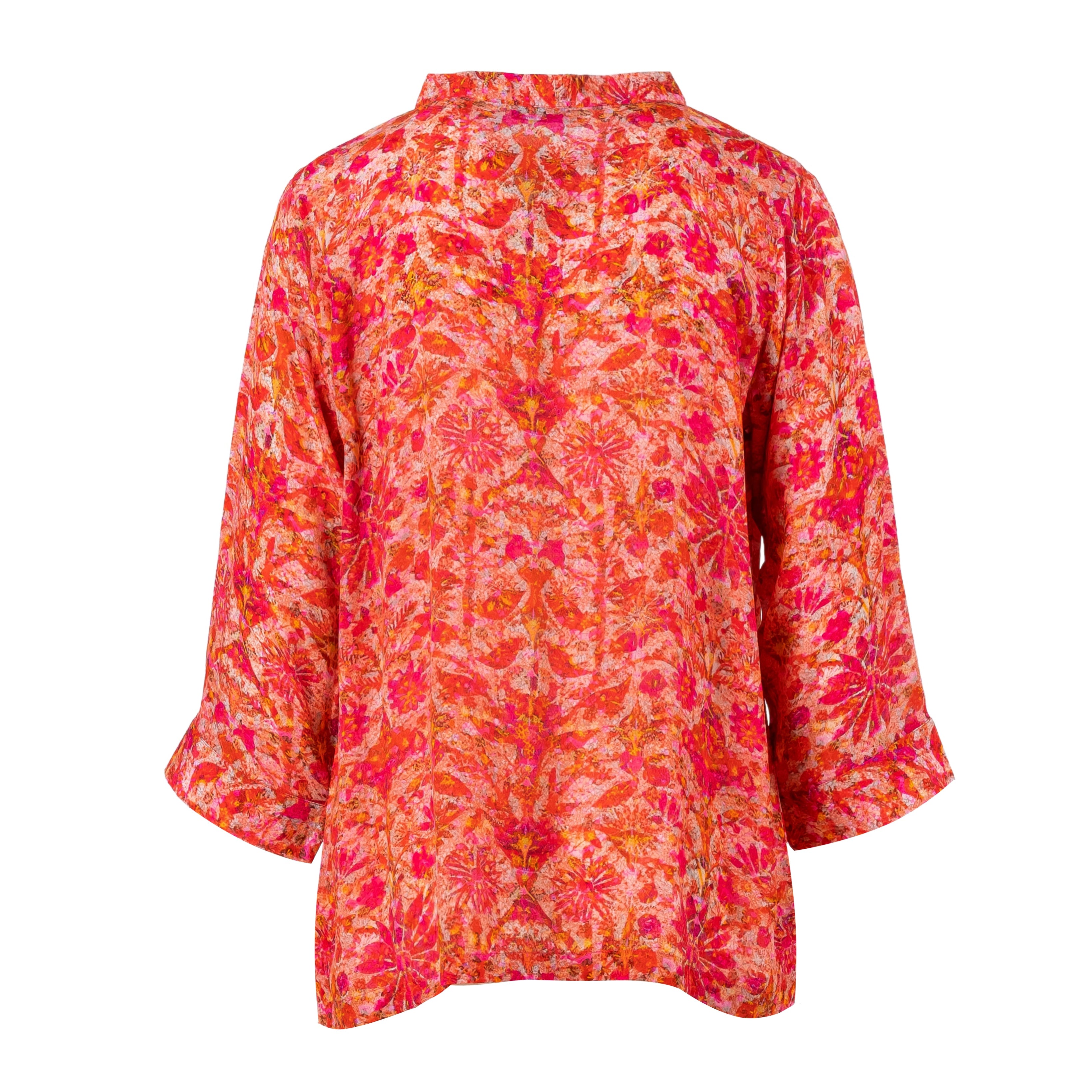 Peace Heart Joy Sophie Skjorte Botanica Orange Pink