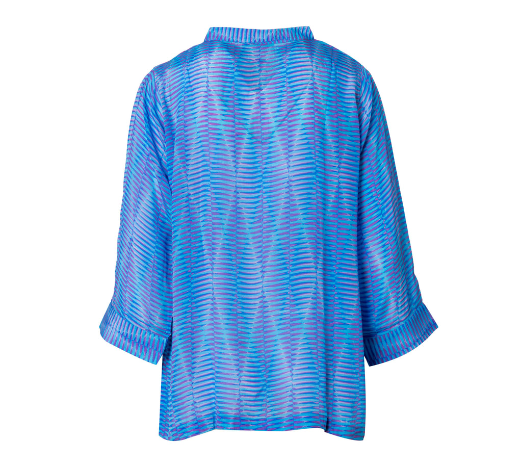 Peace Heart Joy Sophie Skjorte Vector Blå