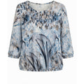 2 Biz Tandy Bluse Blå