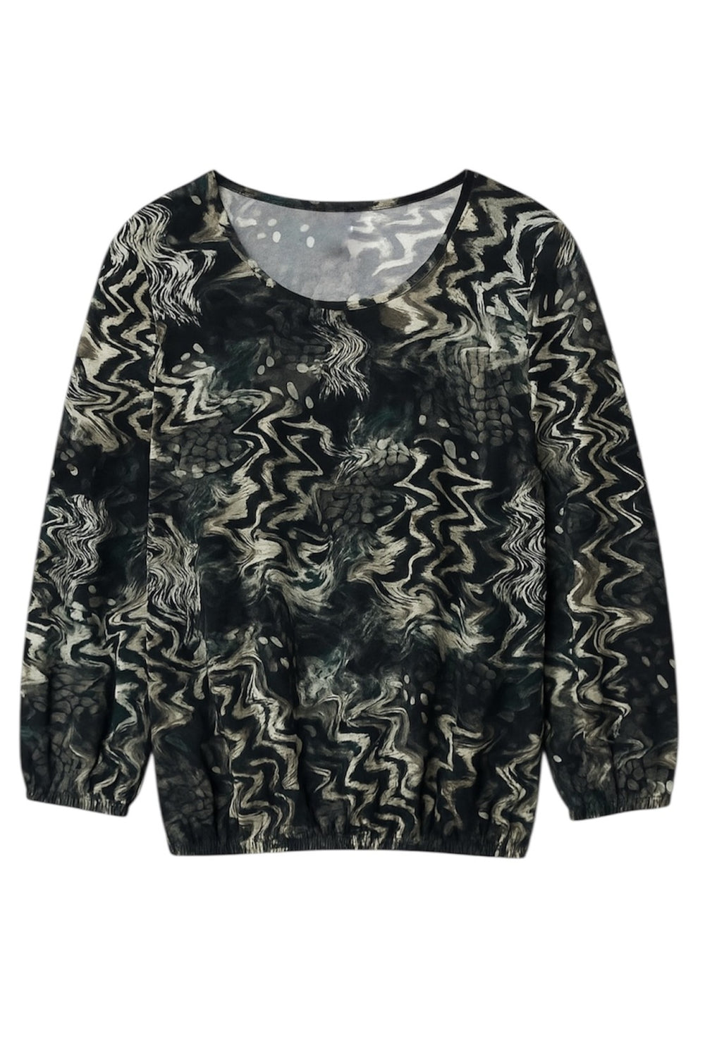 2 Biz Tandy Bluse Grå