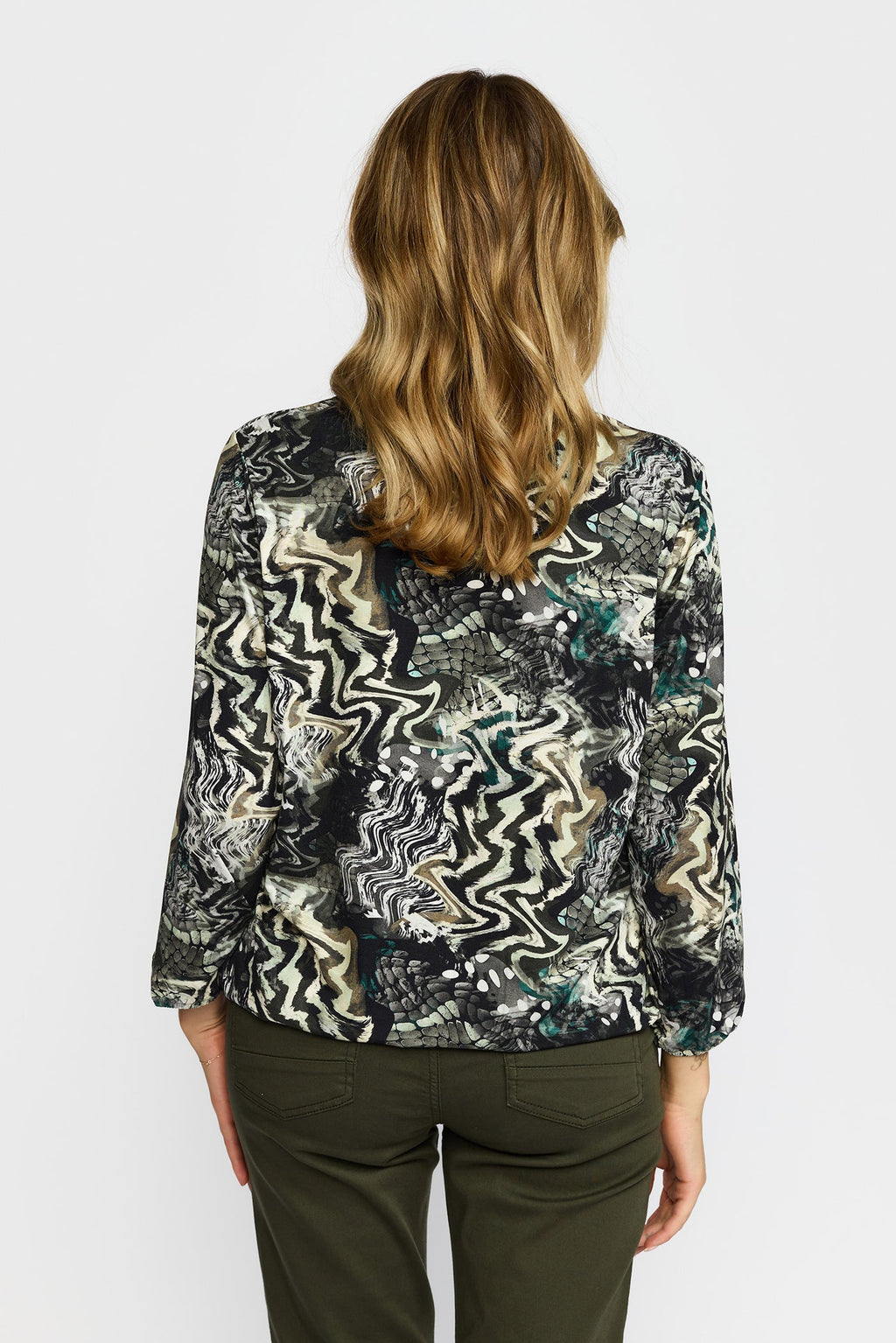 2 Biz Tandy Bluse Grå