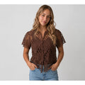 Tim & Simonsen Thyra Bluse Lace Brun  Onesize