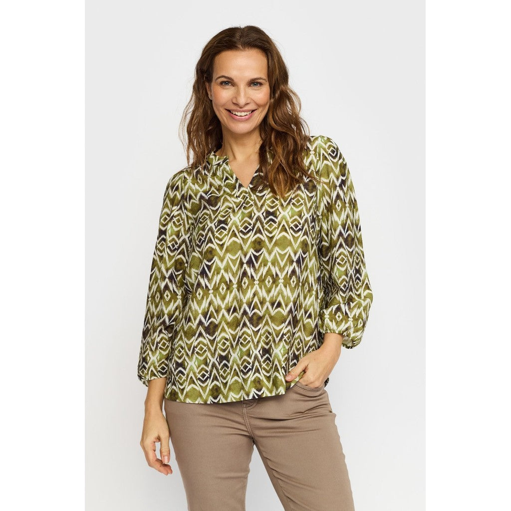 2 Biz Vanja Bluse Turtle Grøn