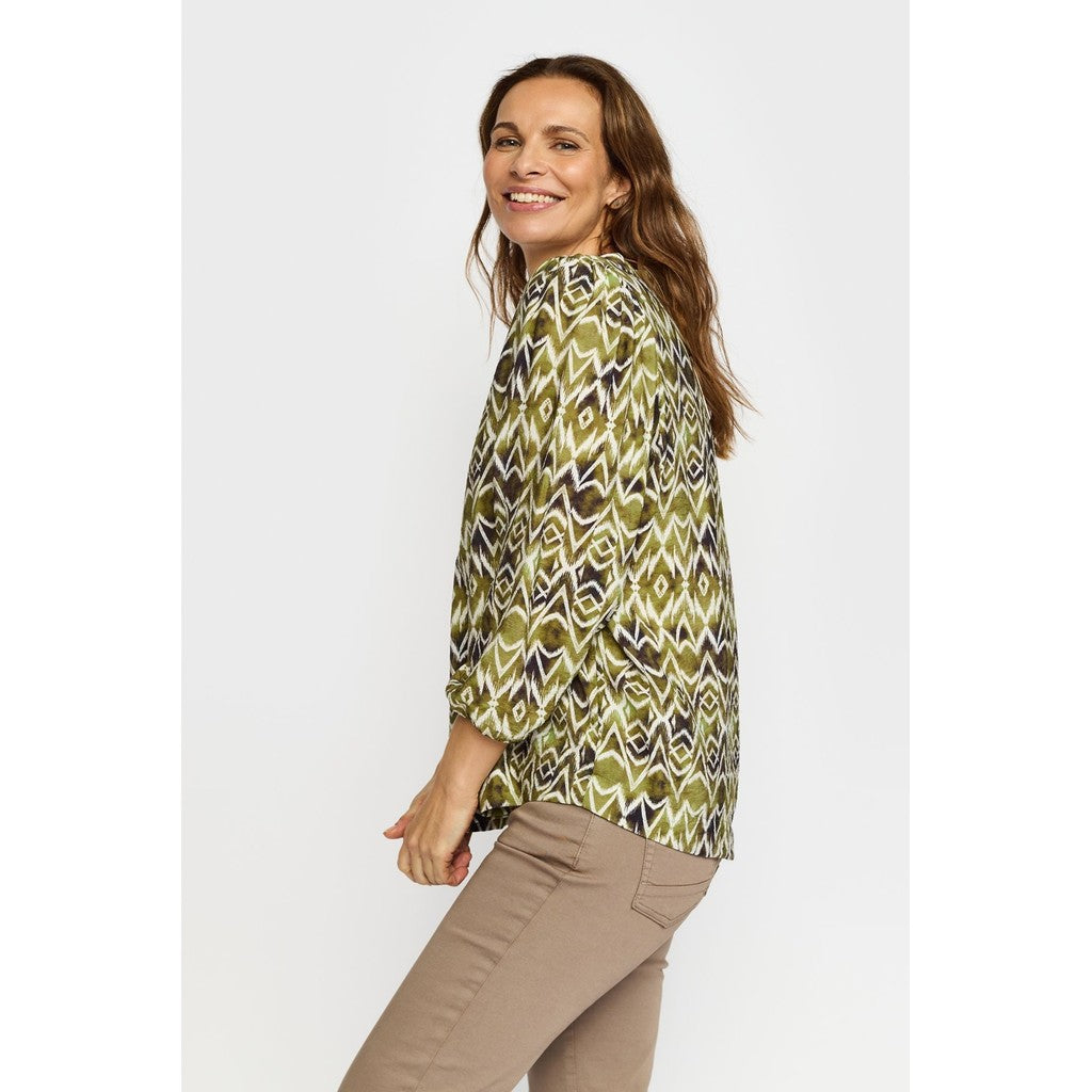 2 Biz Vanja Bluse Turtle Grøn