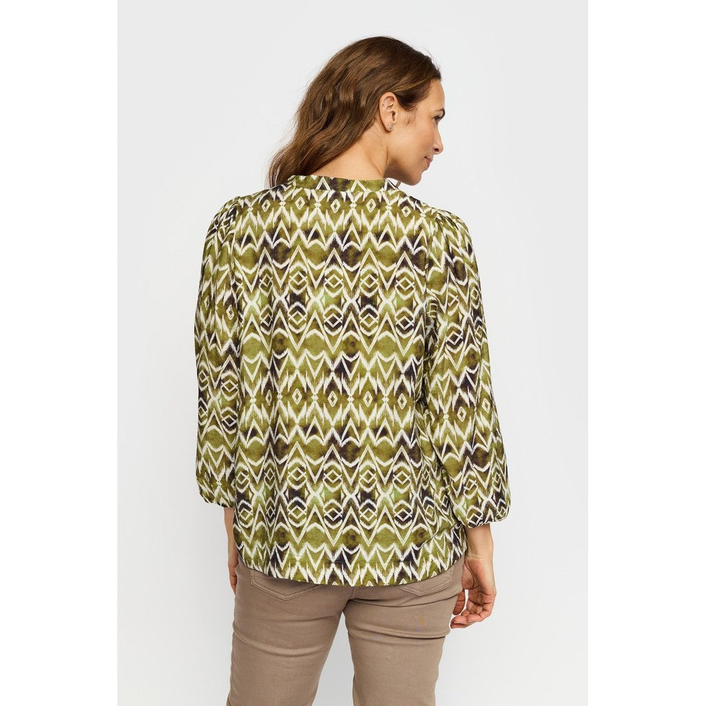 2 Biz Vanja Bluse Turtle Grøn