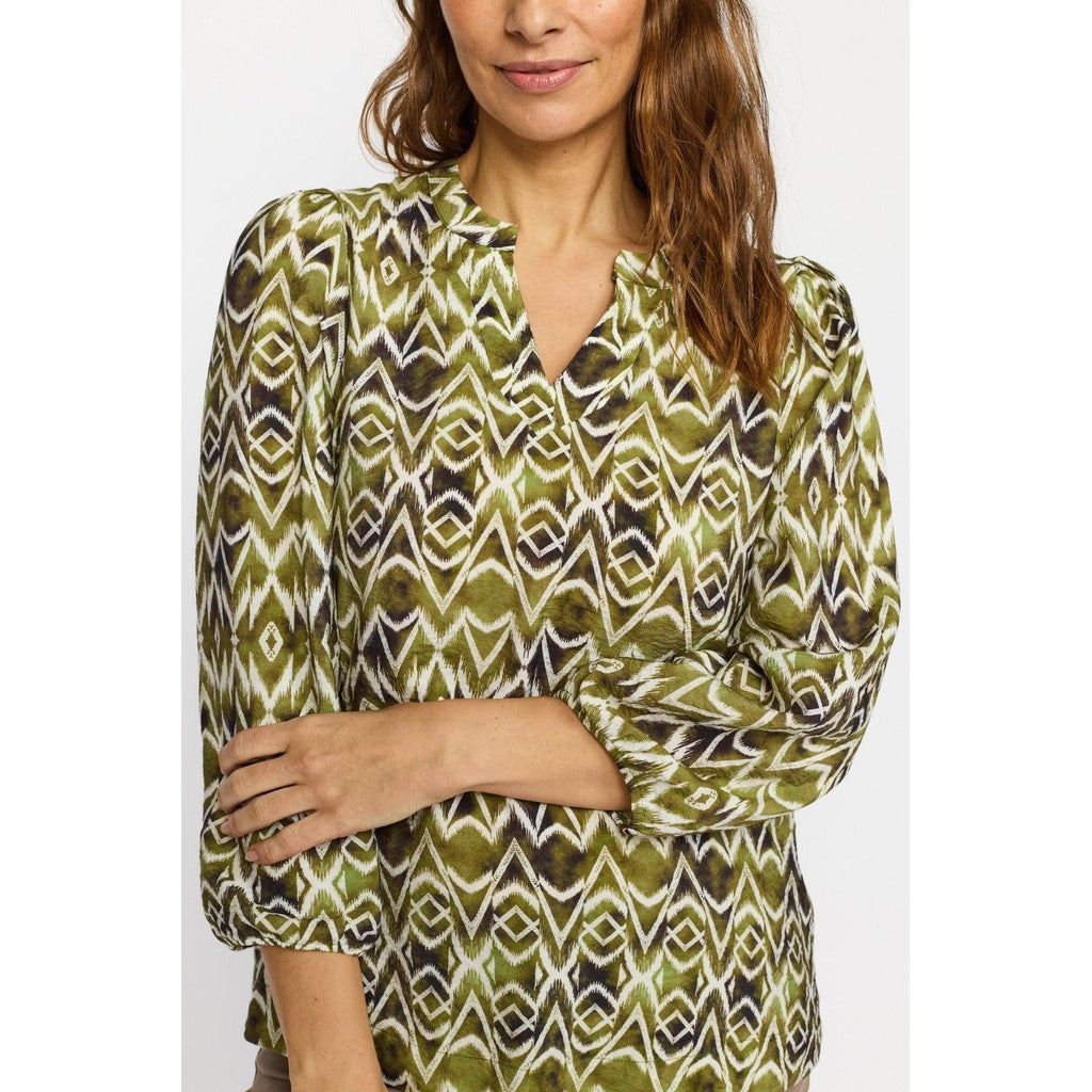 2 Biz Vanja Bluse Turtle Grøn