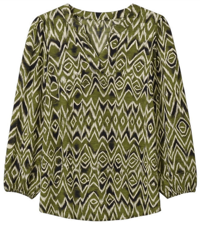 2 Biz Vanja Bluse Turtle Grøn