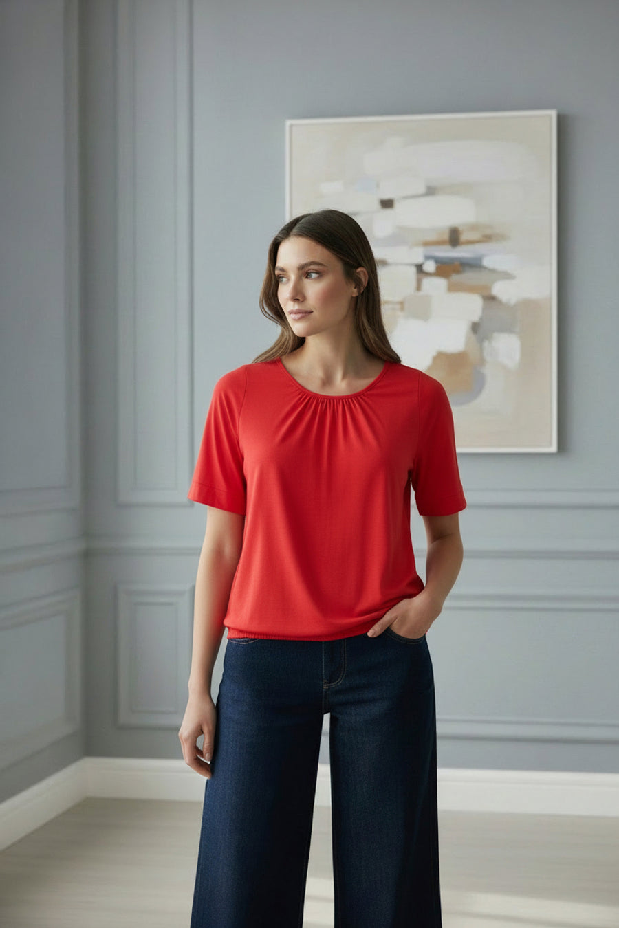 Ofelia Zoey Bluse Rød