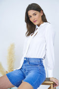 Löwenstein AZAZA Shorts Lynlås Denim Blå
