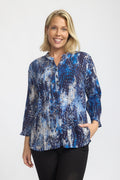 2 Biz Amoa Bluse Blå