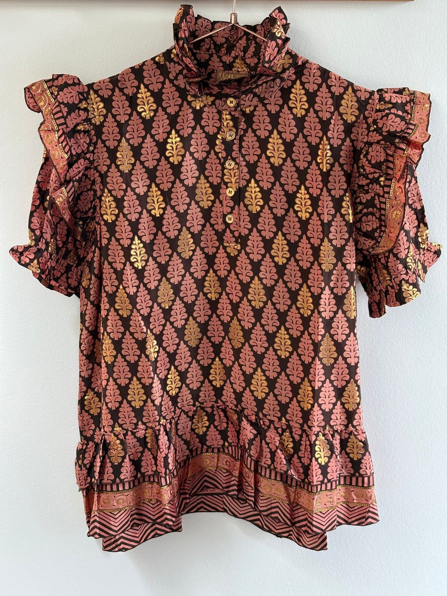 WILTO Carina Bluse Brun