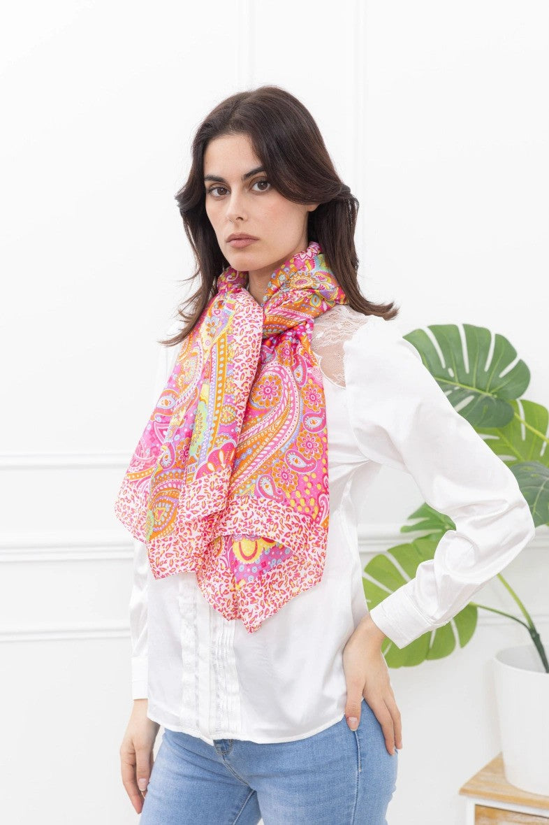Löwenstein MP Tørklæde Paisley Pink