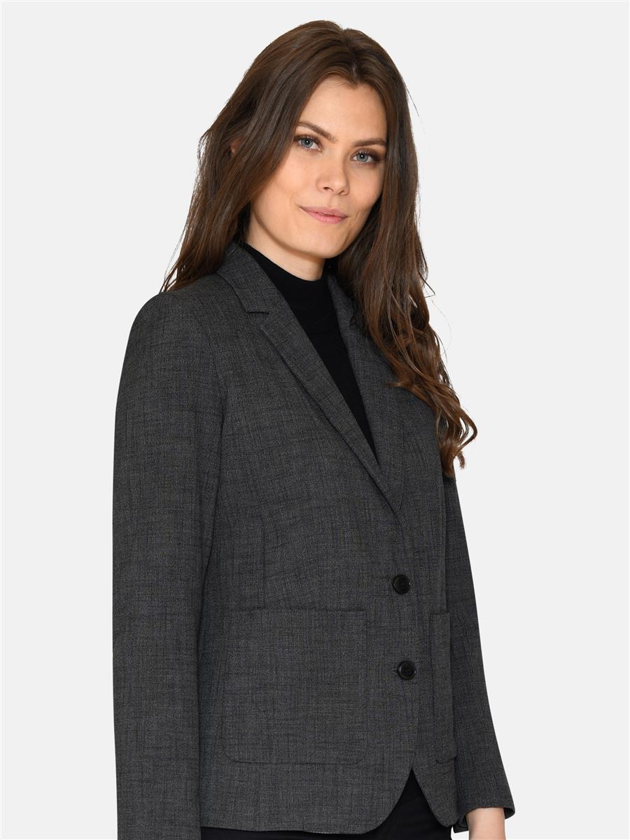 Cero Ditte Blazer Charcoal Mørk Grå